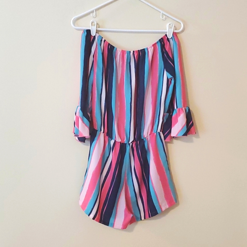 Pink Lily 'Cabo Coastlines' Romper - Picture 6 of 8